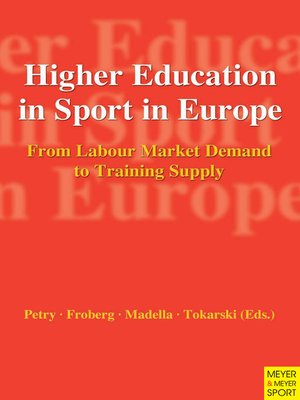 cover image of Higher Education in Sport in Europe